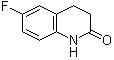 3,4-二氢-6-氟-2(1H)-喹啉酮分子结构 (CAS 75893-82-2)