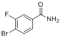 4-溴-3-氟苯甲酰胺分子结构 (CAS 759427-20-8)