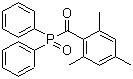 结构式 CAS# 75980-60-8, (2,4,6-三甲基苯甲酰基)二苯基氧化膦
