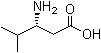 (R)-3-氨基-4-甲基戊酸分子结构 (CAS 75992-50-6)