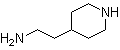 4-哌啶乙胺分子结构 (CAS 76025-62-2)