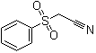 (苯磺酰基)乙腈分子结构 (CAS 7605-28-9)