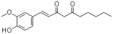 [6]-去氢姜酮分子结构 (CAS 76060-35-0)