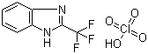 2-(三氟甲基)苯并咪唑高氯酸盐分子结构 (CAS 7609-11-2)