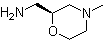 (S)-4-甲基-2-吗啉甲胺分子结构 (CAS 760914-29-2)