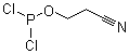 结构式 CAS# 76101-30-9, 2-氰基乙基二氯亚磷酸酯
