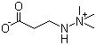 结构式 CAS# 76144-81-5, 米屈肼; 3-(2,2,2-三甲基肼)丙酸盐