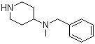 4-(N-甲基-N-苄基)氨基哌啶分子结构 (CAS 76167-62-9)