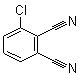 3-氯-1,2-苯二甲腈分子结构 (CAS 76241-79-7)