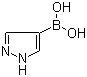 1H-Pyrazole-4-boronic acid molecular structure (CAS 763120-58-7)