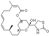 红海海绵素 A分子结构 (CAS 76343-93-6)