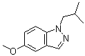 1-异丁基-5-甲氧基-1H-吲唑分子结构 (CAS 765914-93-0)