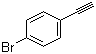 (4-溴苯基)乙炔分子结构 (CAS 766-96-1)