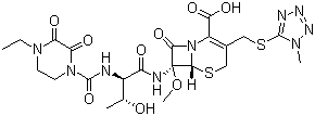 头孢拉宗分子结构 (CAS 76610-84-9)