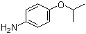 4-异丙氧基苯胺分子结构 (CAS 7664-66-6)