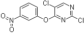 2,5-二氯-4-(3-硝基苯氧基)嘧啶分子结构 (CAS 76661-24-0)