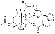 1-Deacetylnimbolinin B分子结构 (CAS 76689-98-0)