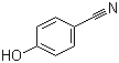 4-羟基苯甲腈分子结构 (CAS 767-00-0)