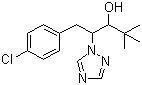 多效唑分子结构 (CAS 76738-62-0)