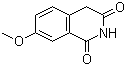7-甲氧基-1,3(2H,4H)-异喹啉二酮分子结构 (CAS 76746-94-6)