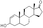 3-羟基雄甾-1-烯-17-酮分子结构 (CAS 76822-24-7)