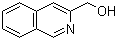 3-异喹啉甲醇分子结构 (CAS 76884-34-9)