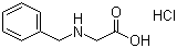 N-苄基甘氨酸盐酸盐分子结构 (CAS 7689-50-1)