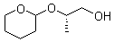 (2S)-2-[(四氢-2H-吡喃-2-基)氧基]-1-丙醇分子结构 (CAS 76946-21-9)