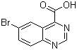 6-溴喹唑啉-4-甲酸分子结构 (CAS 769916-07-6)