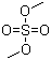 硫酸二甲酯分子结构 (CAS 77-78-1)
