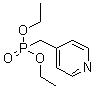 4-吡啶基甲基膦酸二乙酯分子结构 (CAS 77047-42-8)