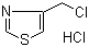 结构式 CAS# 7709-58-2, 4-(氯甲基)-1,3-噻唑盐酸盐