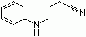 吲哚-3-乙腈分子结构 (CAS 771-51-7)