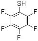 五氟苯硫酚分子结构 (CAS 771-62-0)