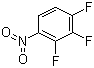 2,3,4-三氟硝基苯分子结构 (CAS 771-69-7)