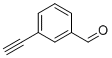 3-乙炔基苯甲醛分子结构 (CAS 77123-56-9)