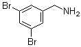3,5-二溴苯甲胺分子结构 (CAS 771580-86-0)