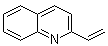 结构式 CAS# 772-03-2, 2-乙烯基喹啉