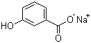 3-羟基苯甲酸单钠盐分子结构 (CAS 7720-19-6)