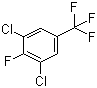 3,5-二氯-4-氟三氟甲苯分子结构 (CAS 77227-81-7)