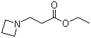 1-氮杂环丁烷丙酸乙酯分子结构 (CAS 7730-42-9)
