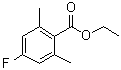 4-氟-2,6-二甲基苯甲酸乙酯分子结构 (CAS 773135-70-9)