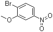2-溴-5-硝基苯甲醚分子结构 (CAS 77337-82-7)
