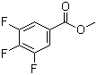 3,4,5-三氟苯甲酸甲酯分子结构 (CAS 773873-72-6)