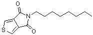 5-辛基-4H-噻吩并[3,4-c]吡咯-4,6(5H)-二酮分子结构 (CAS 773881-43-9)