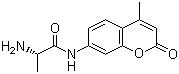 (2S)-2-氨基-N-(4-甲基-2-氧代-2H-1-苯并吡喃-7-基)丙酰胺分子结构 (CAS 77471-41-1)