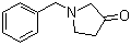 1-苄基-3-吡咯烷酮分子结构 (CAS 775-16-6)