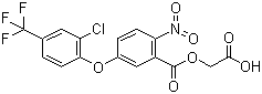 乙羧氟草醚分子结构 (CAS 77501-60-1)