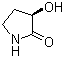 (R)-3-Hydroxy-2-pyrrolidone molecular structure (CAS 77510-50-0)