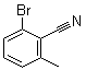 2-溴-6-甲基苯甲腈分子结构 (CAS 77532-78-6)